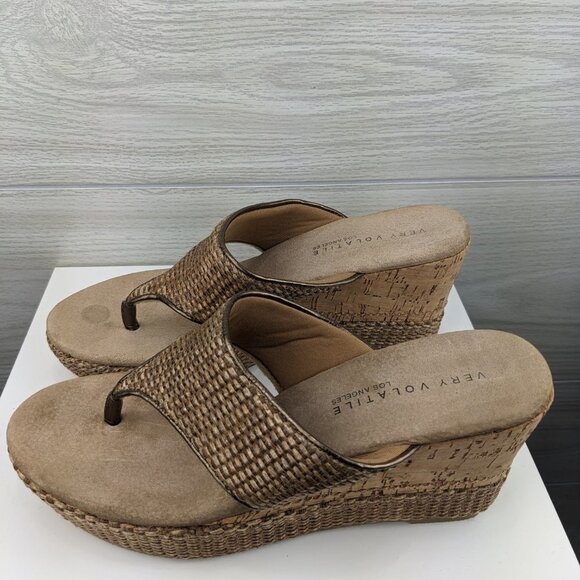 VV Sandals Women's Platform Wedge Sandals 10 - Picture 3 of 8